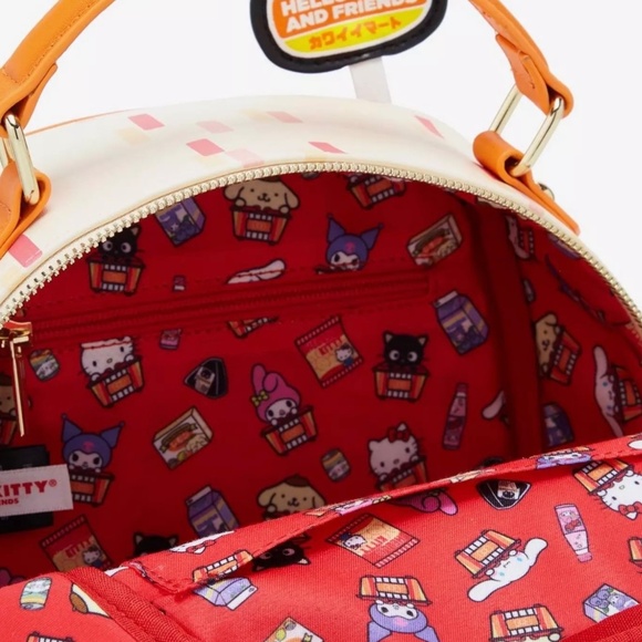 NWT Sanrio Hello Kitty And Friends Foodmart Mini Backpack - Picture 4 of 4